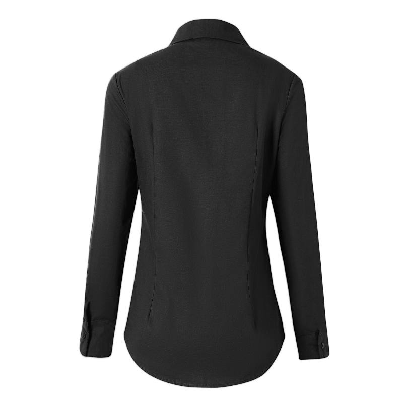 Elowen | Damen Bluse Mit Zurück Reißverschluss