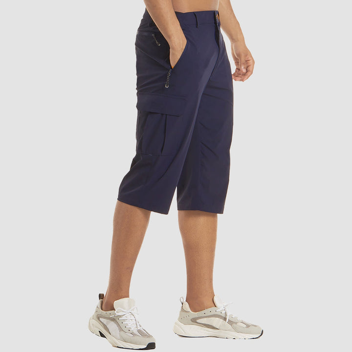 Schnelltrocknende Cargo-Shorts Mit Mehreren Taschen Für Herren