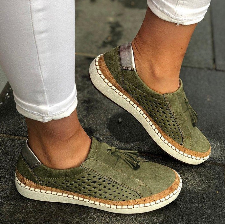 Sibylla | Fußunterstützende Segeltuchschuhe