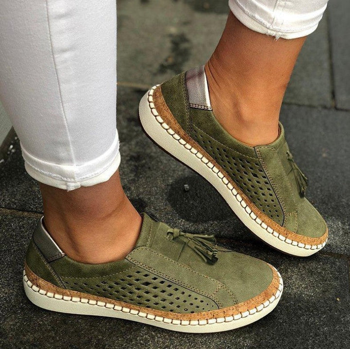 Sibylla | Fußunterstützende Segeltuchschuhe