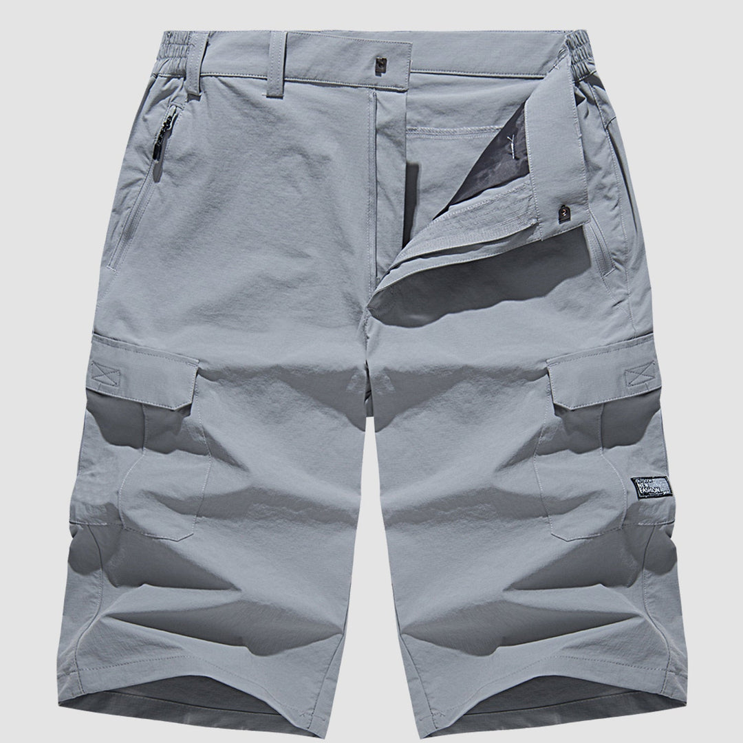 Schnelltrocknende Cargo-Shorts Mit Mehreren Taschen Für Herren