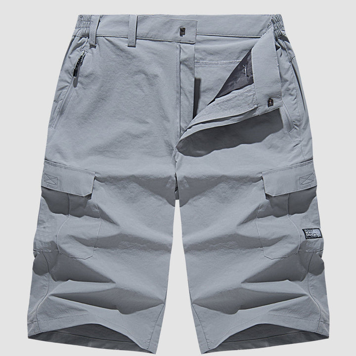 Schnelltrocknende Cargo-Shorts Mit Mehreren Taschen Für Herren