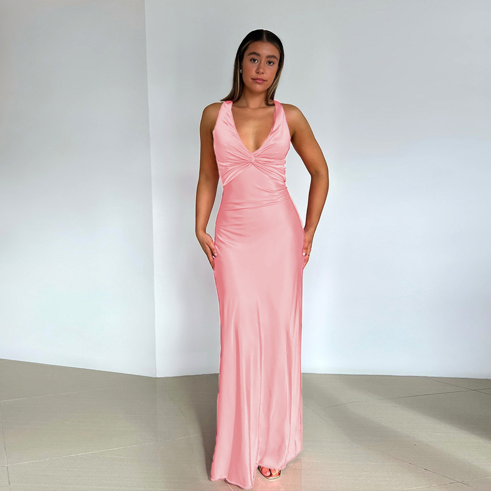 Fiora | Elegantes Damen Ärmelloses Abendkleid