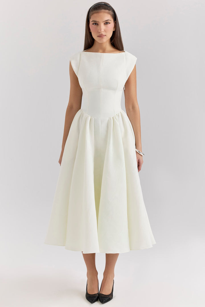 Enira | Elegantes Midikleid für Frauen