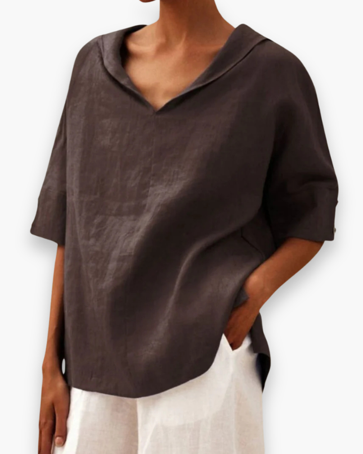 Nerisse | Damen Elegante Luftige Bluse