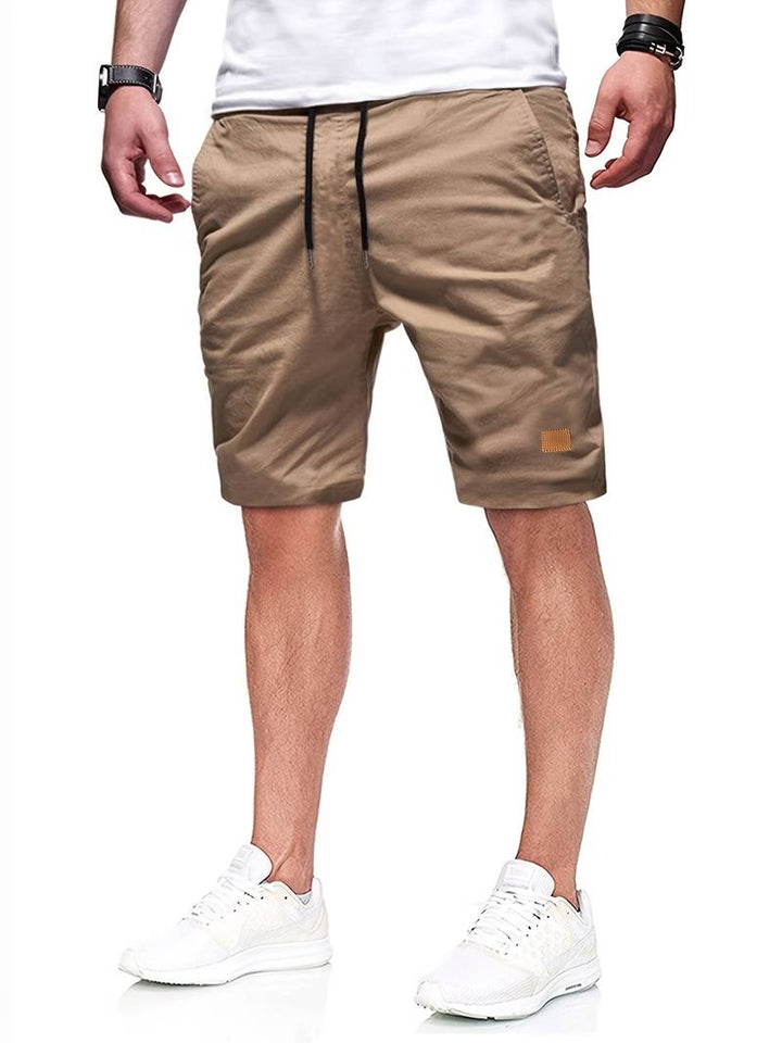 Jari | Herren Abgeschnitten Kordelzug Kurze Hose