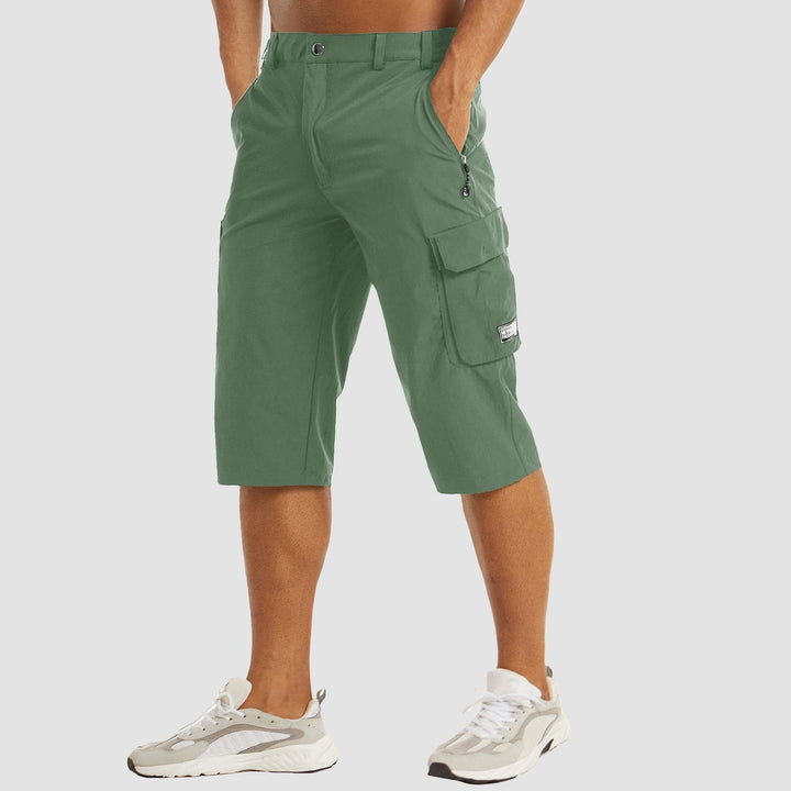 Schnelltrocknende Cargo-Shorts Mit Mehreren Taschen Für Herren