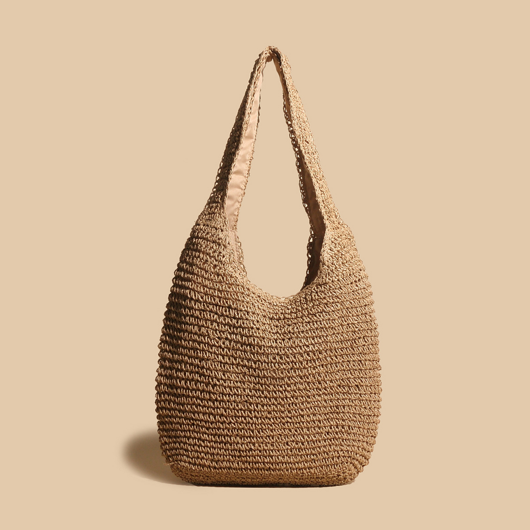 Quilla | Damen Gewebt Strand Trage Tasche