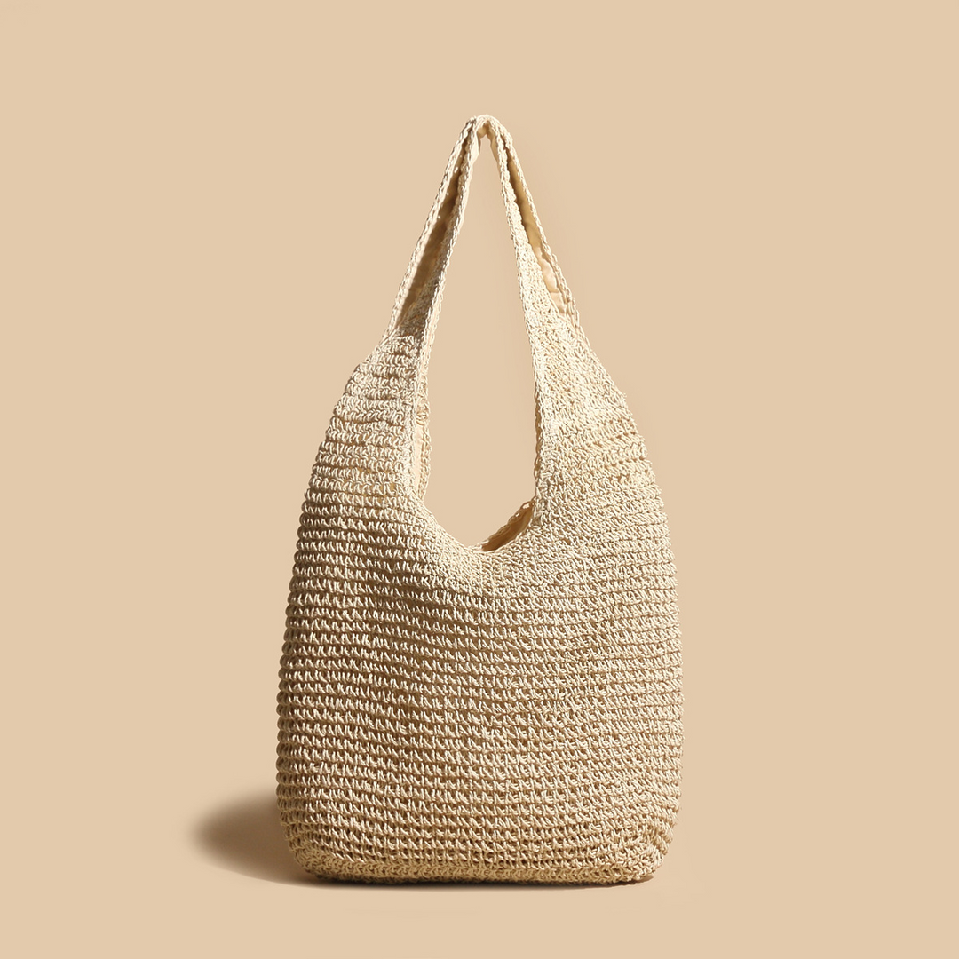 Quilla | Damen Gewebt Strand Trage Tasche
