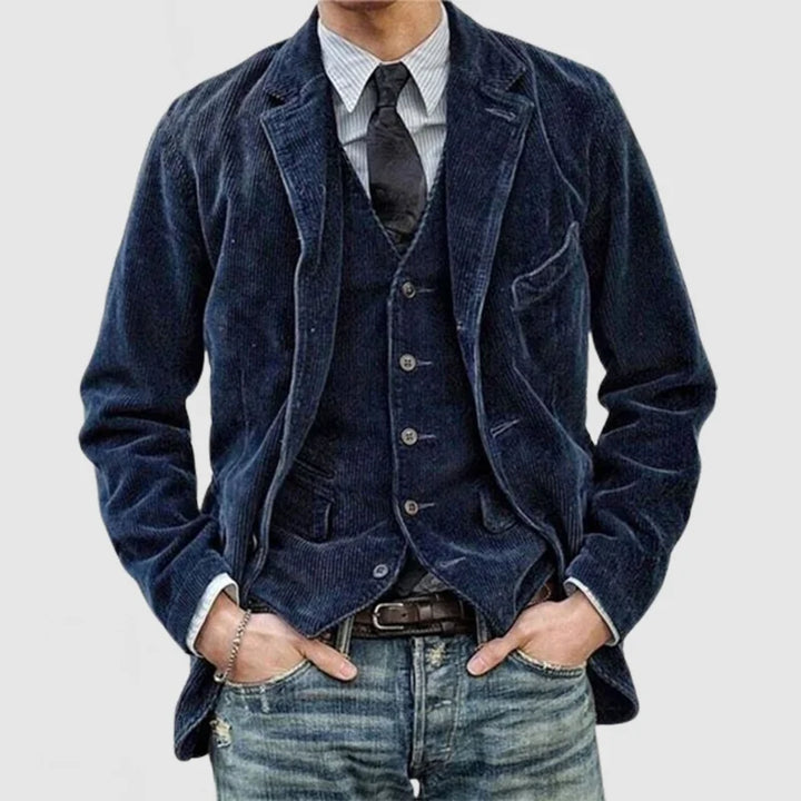 Arlen | Herren Blazer-Stil Jahrgang Jacke