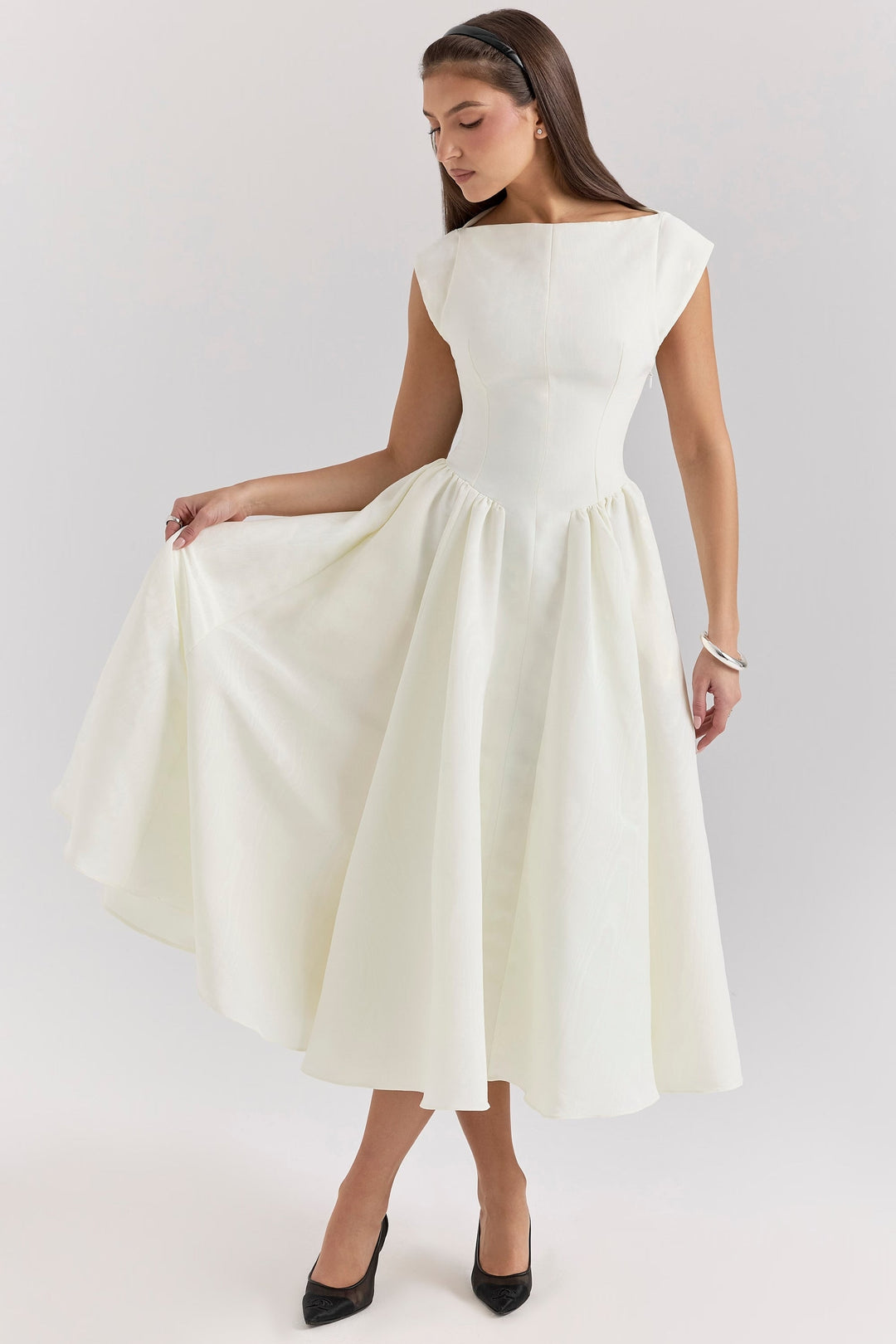 Enira | Elegantes Midikleid für Frauen