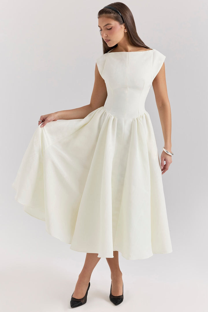 Enira | Elegantes Midikleid für Frauen