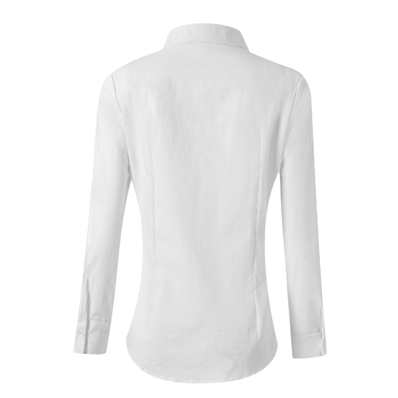 Elowen | Damen Bluse Mit Zurück Reißverschluss