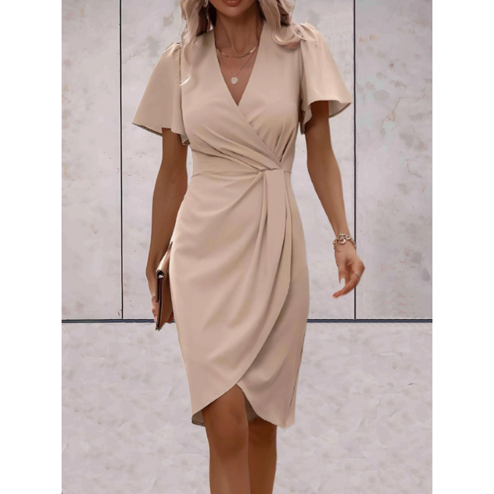 Thalora | Elegantes Wickel-Midikleid