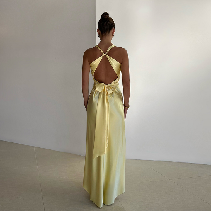 Fiora | Elegantes Damen Ärmelloses Abendkleid