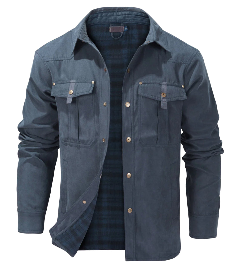 Ceric | Herren Flanell Rover Jacke