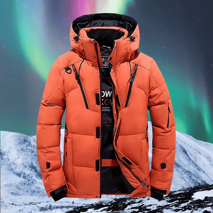 Gipfel Ost Herren Daunen Pufferjacke