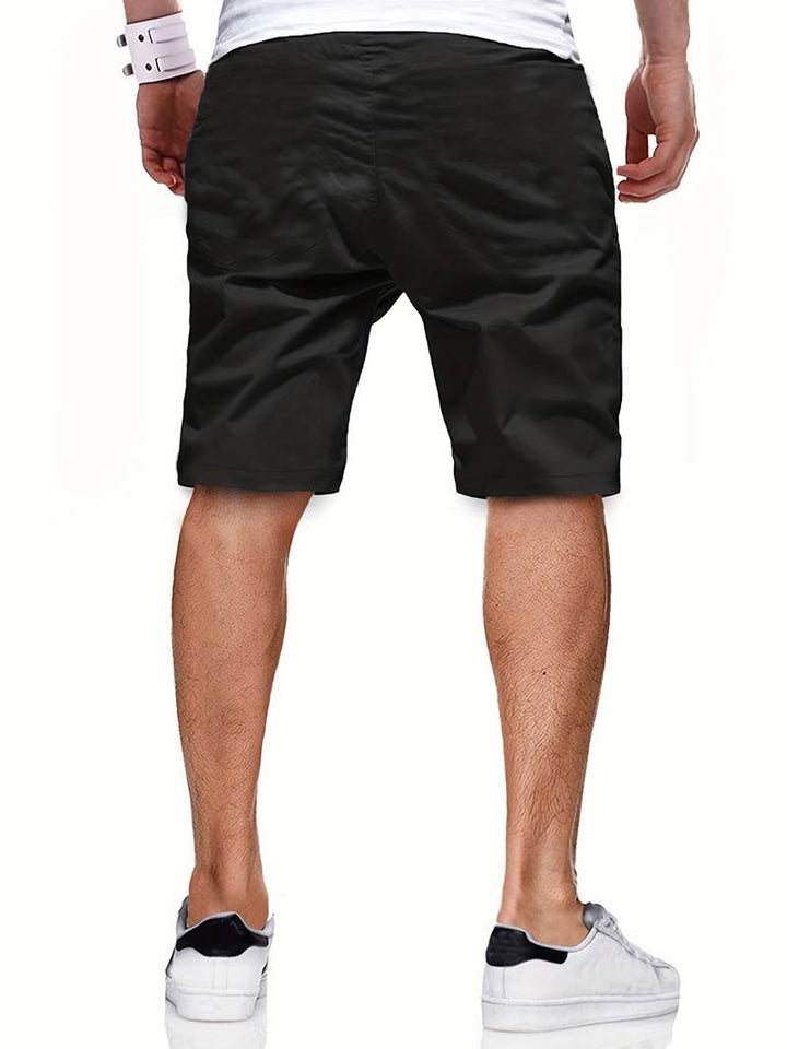 Jari | Herren Abgeschnitten Kordelzug Kurze Hose