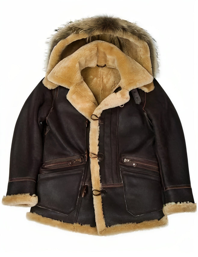 Janco | Herren Schafslederjacke