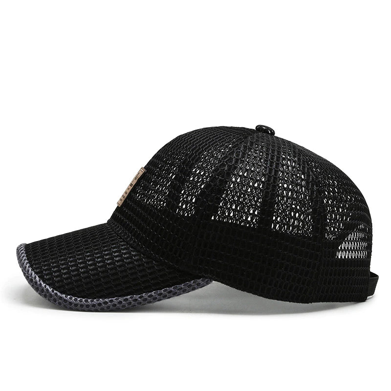 Beckett | Einstellbare Atmungsaktive Sommer Snapback Kappe