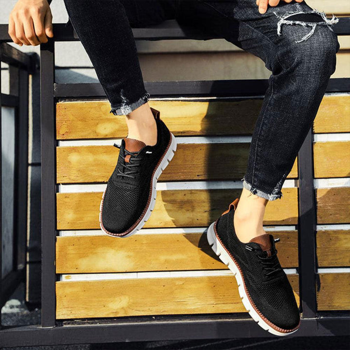 Vance | Herren Atmungsaktive Gehen-Schuhe mit Gedächtnisschaum