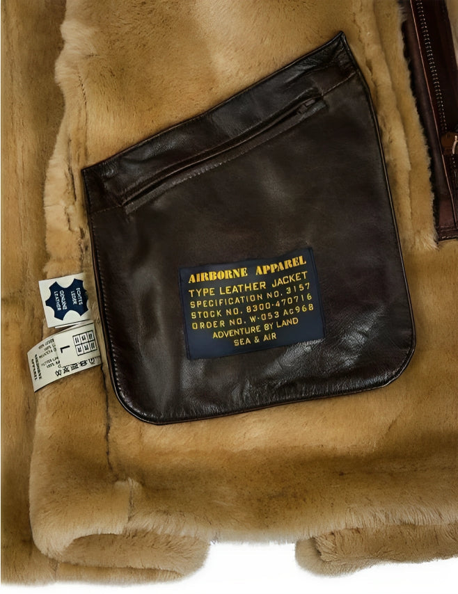 Janco | Herren Schafslederjacke