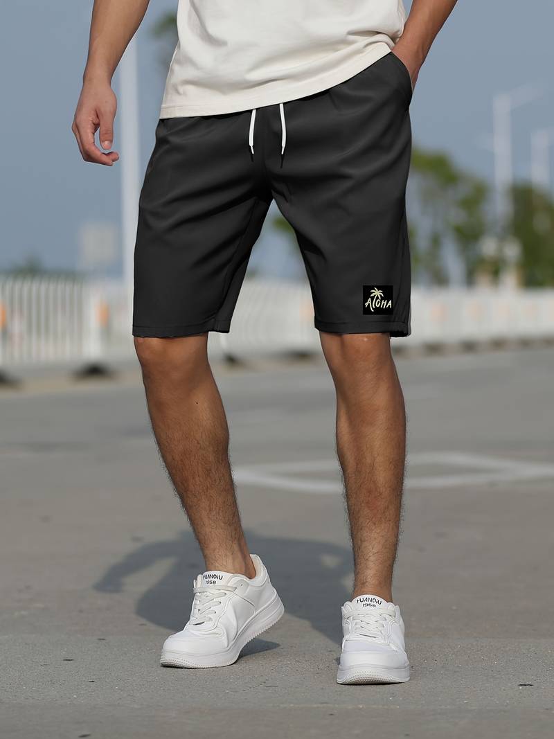 Oskar | Herren Doppelter-Ebene Sommer Kurze Hose
