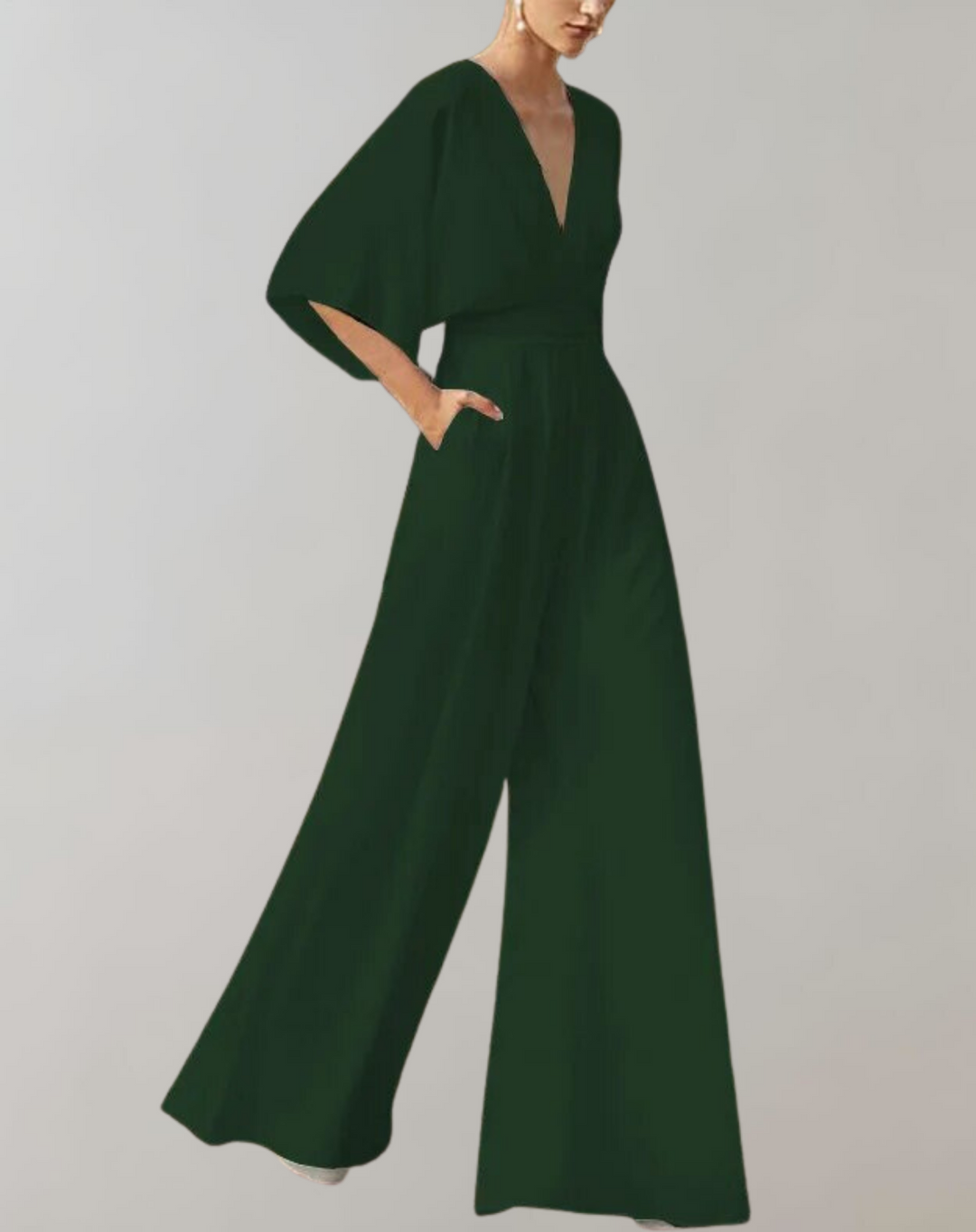 Acantha | Lässiger Overall für Damen Mit Weiten Beinen