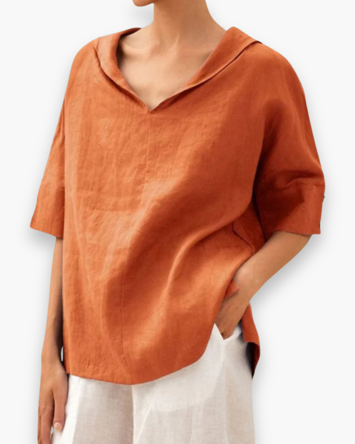 Nerisse | Damen Elegante Luftige Bluse