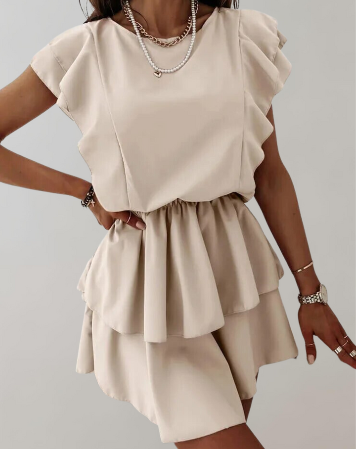 Valeriane | Ärmelloses Sommer Strandkleid