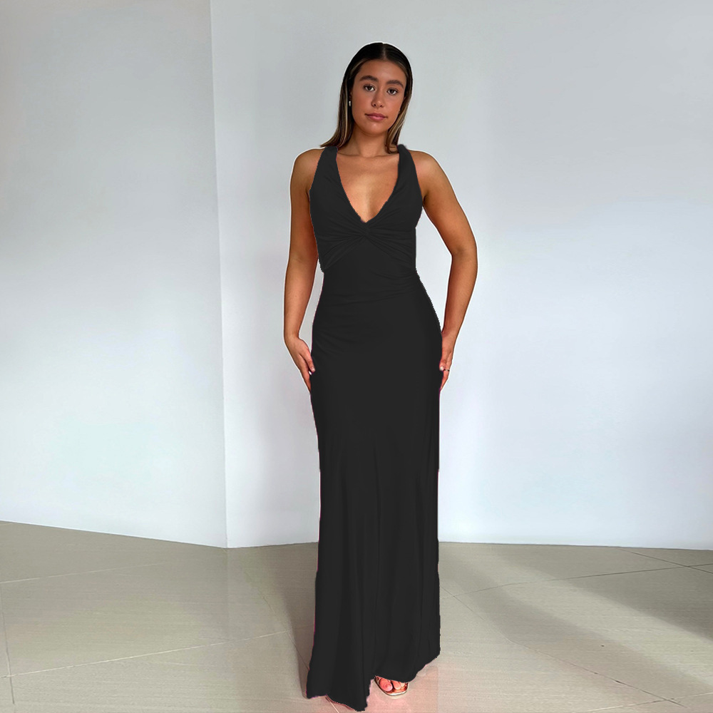 Fiora | Elegantes Damen Ärmelloses Abendkleid