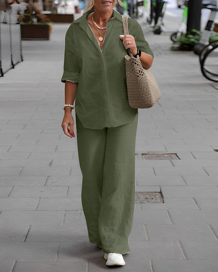 Umaiza | Damen Elegantes Sommer Zweiteiliges Satz