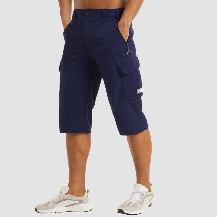 Schnelltrocknende Cargo-Shorts Mit Mehreren Taschen Für Herren