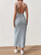 Harper | Damen Sommerkleid mit Offenem Rücken