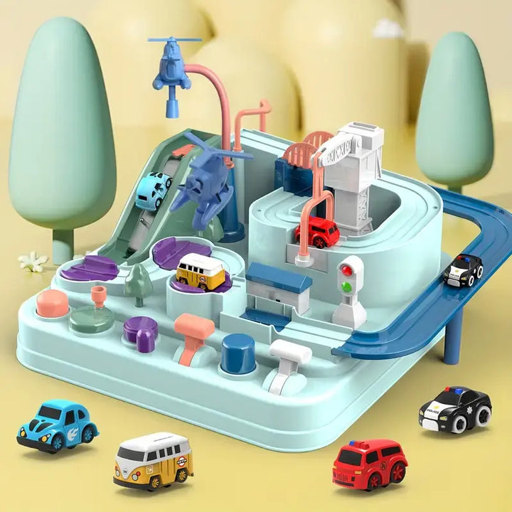 Aufregendes Spielzeug-Rennset für Kinder mit Schnellen Autos