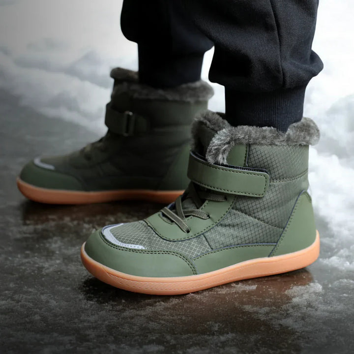 Kinder Barfußschuhe | Gefütterte und Wasserfeste Turnschuhe Für Kinder Von 3-15 Jahren