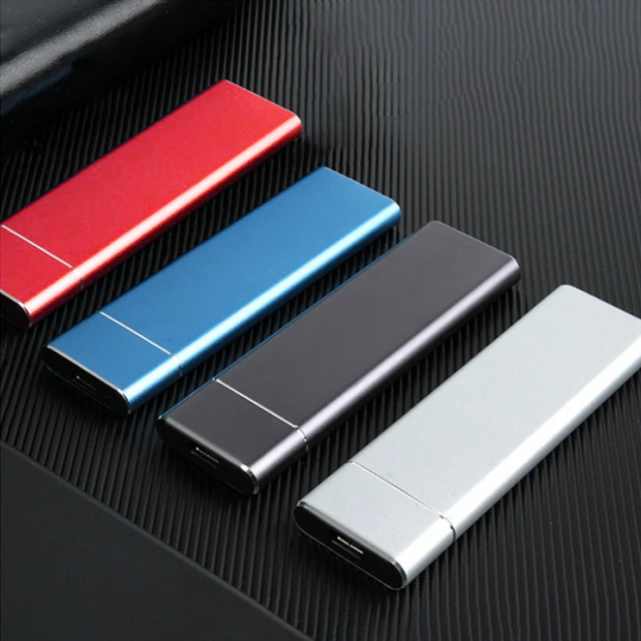 Externe Festplatte - Ultraschneller Tragbarer Speicher mit USB 3.2 / SSD-Leistung