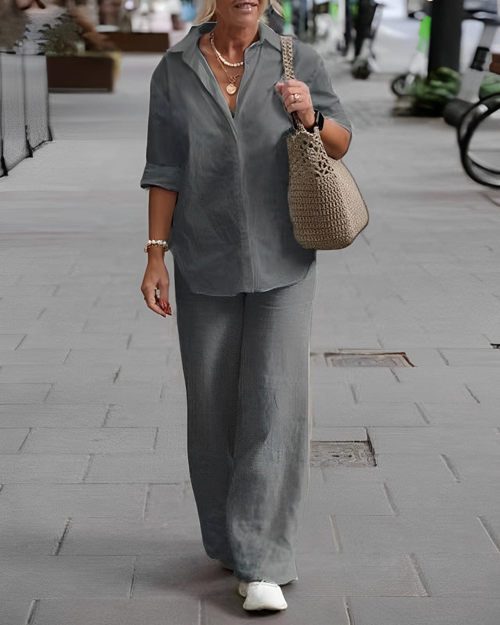 Umaiza | Damen Elegantes Sommer Zweiteiliges Satz