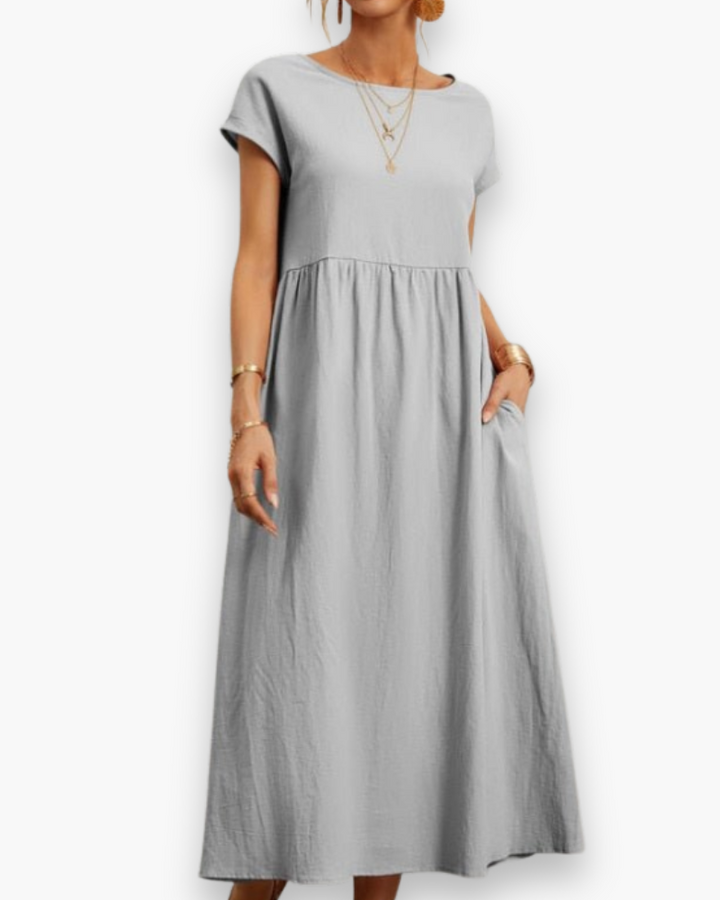 Rayenna | Damen Elegantes Maxi-Sommerkleid