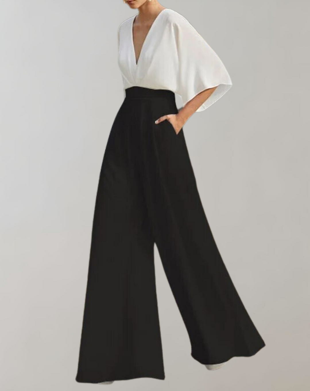 Acantha | Lässiger Overall für Damen Mit Weiten Beinen