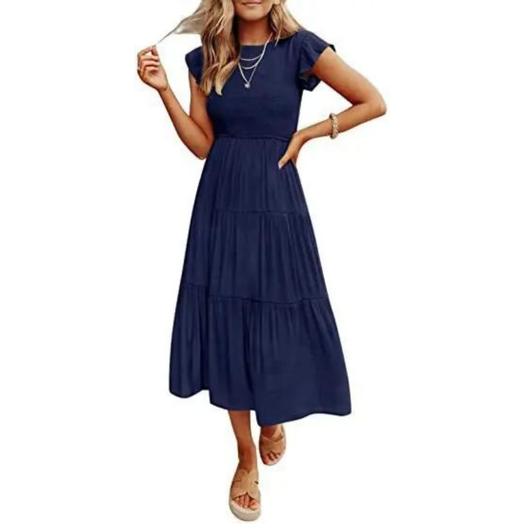 Nevena | Damen Elegantes und Luftiges Kleid