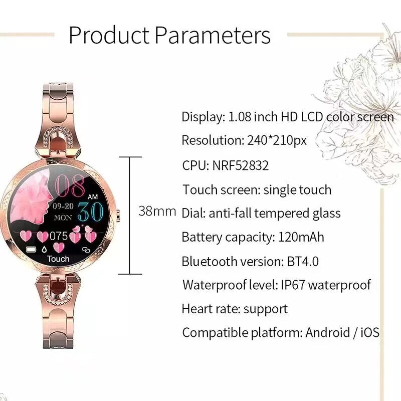 Beau | Wasserdichte Sport-Smartwatch