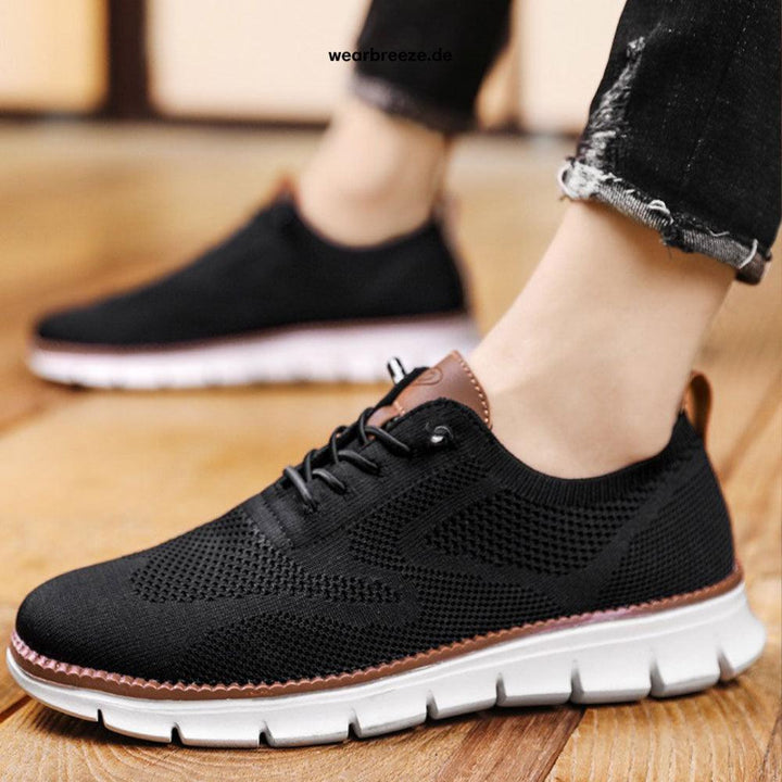 Vance | Herren Atmungsaktive Gehen-Schuhe mit Gedächtnisschaum