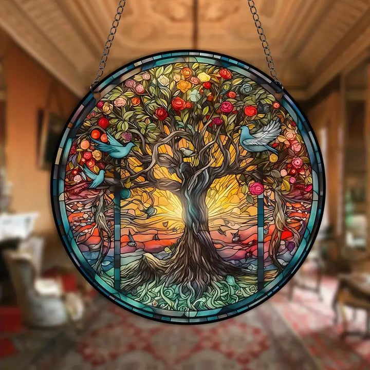 Solpiece | Kristall-Sonnenlichtprisma für Fenster- und Innenlichtspiel