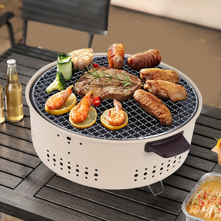 Troy | Tragbarer und Kompakter Elektrogrill
