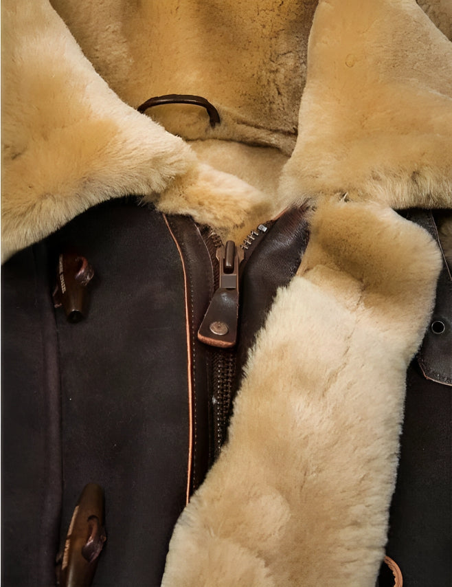 Janco | Herren Schafslederjacke