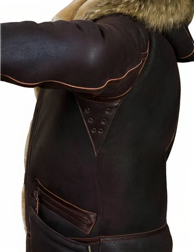 Janco | Herren Schafslederjacke