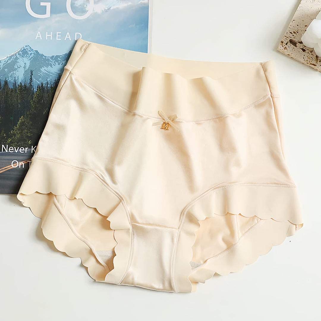 Zenovia | 5-Pack Nahtlose Seidensatin Damen Unterwäsche