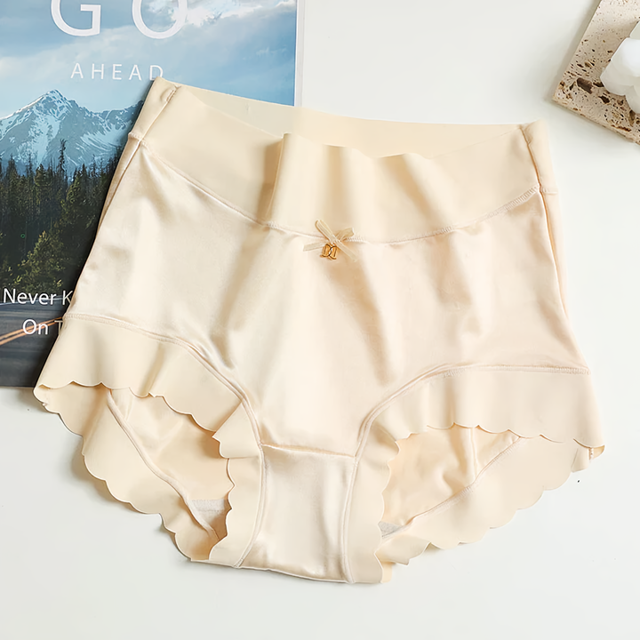 Zenovia | 5-Pack Nahtlose Seidensatin Damen Unterwäsche