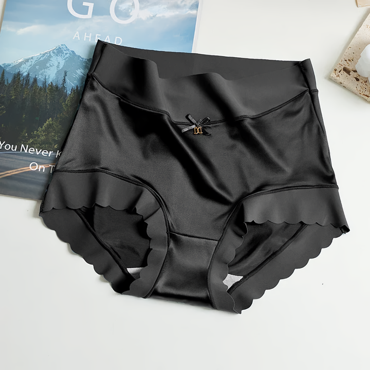 Zenovia | 5-Pack Nahtlose Seidensatin Damen Unterwäsche